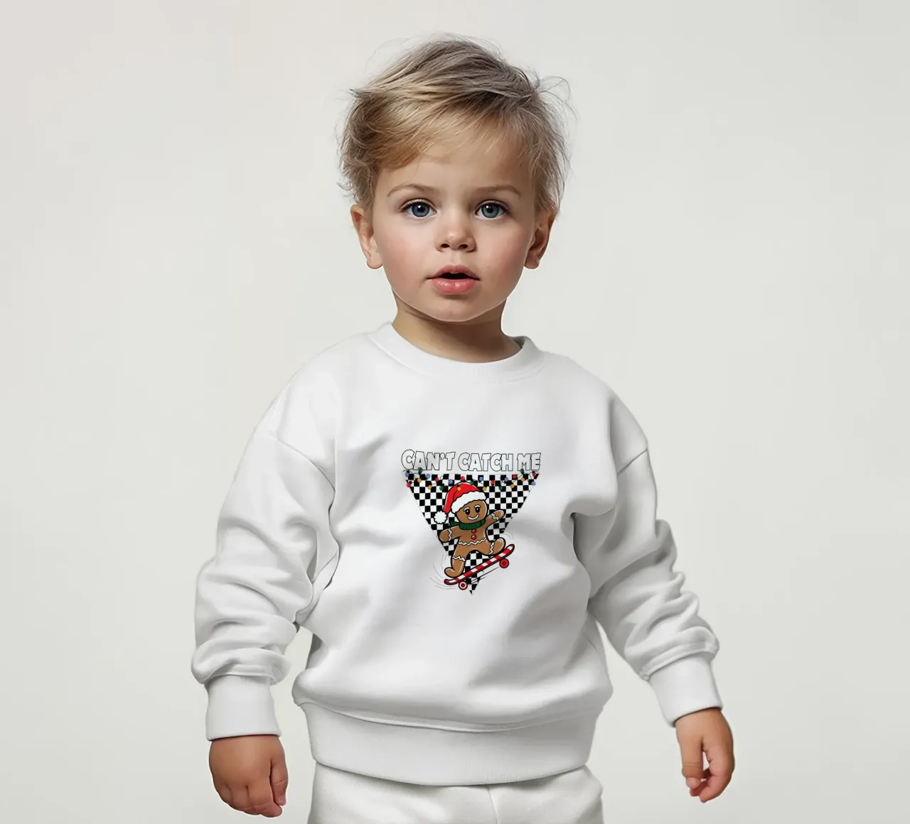 Can't Catch Me felpa neonato da edsonramosart