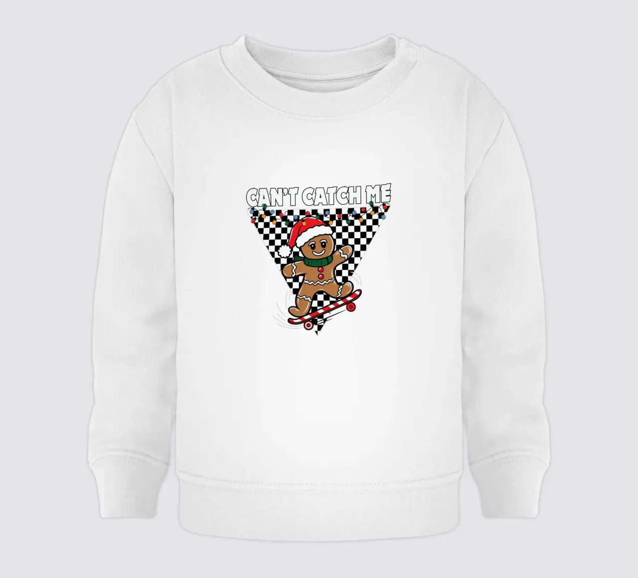 Can't Catch Me felpa neonato da edsonramosart