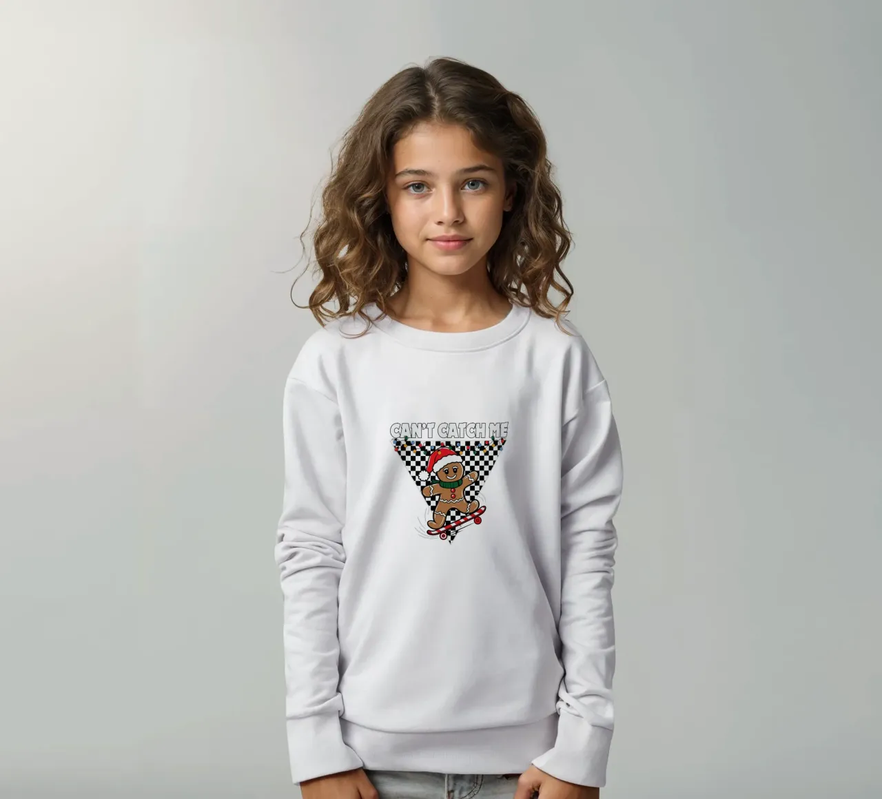 Can't Catch Me sudadera para niño de edsonramosart