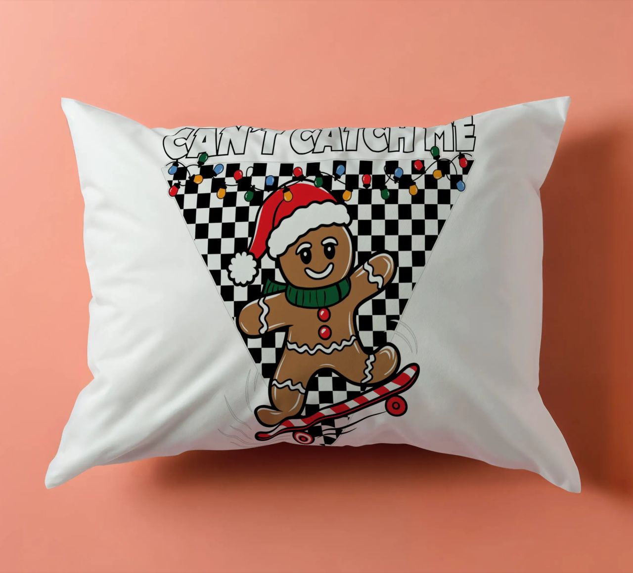 Can't Catch Me cuscino da edsonramosart