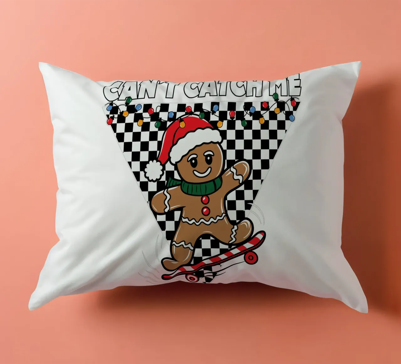 Can't Catch Me cuscino da edsonramosart