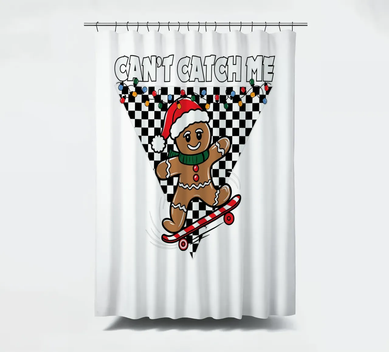 Can't Catch Me tenda da doccia da edsonramosart