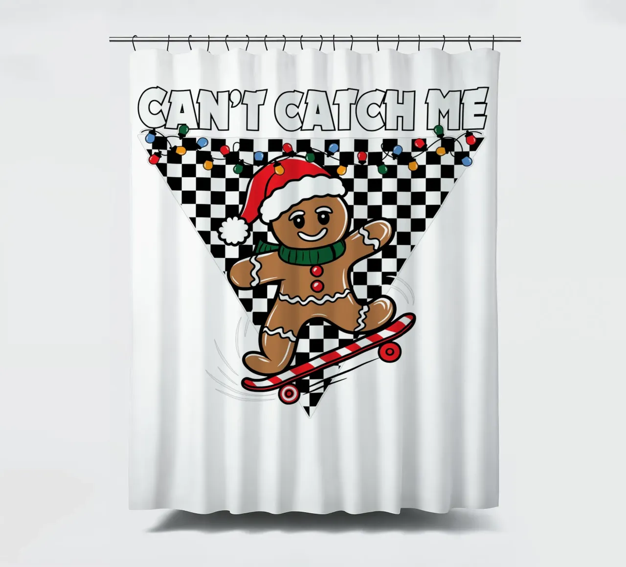 Can't Catch Me tenda da doccia da edsonramosart