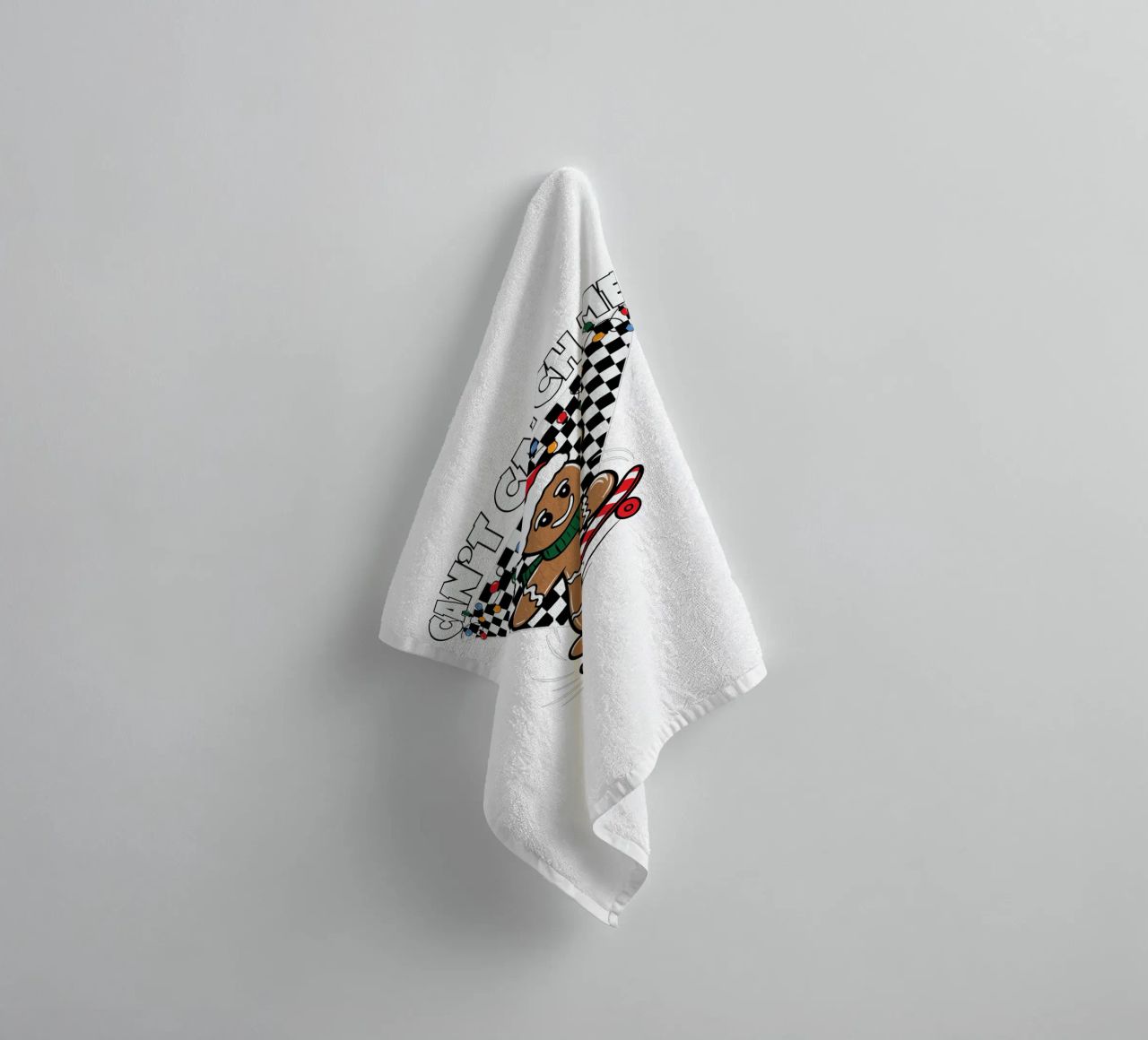 Can't Catch Me asciugamano da bagno da edsonramosart