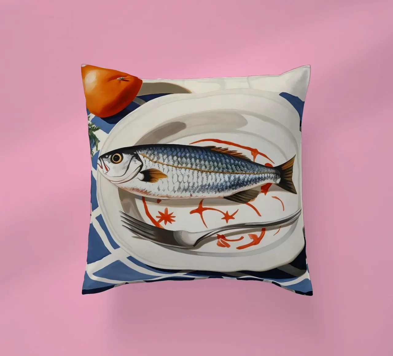 Boho Bella Vita 6 Fish 1 cuscino da Boho Print Collection