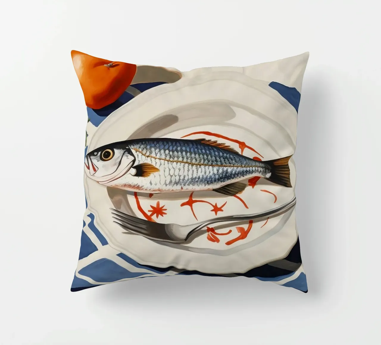 Boho Bella Vita 6 Fish 1 cuscino da Boho Print Collection