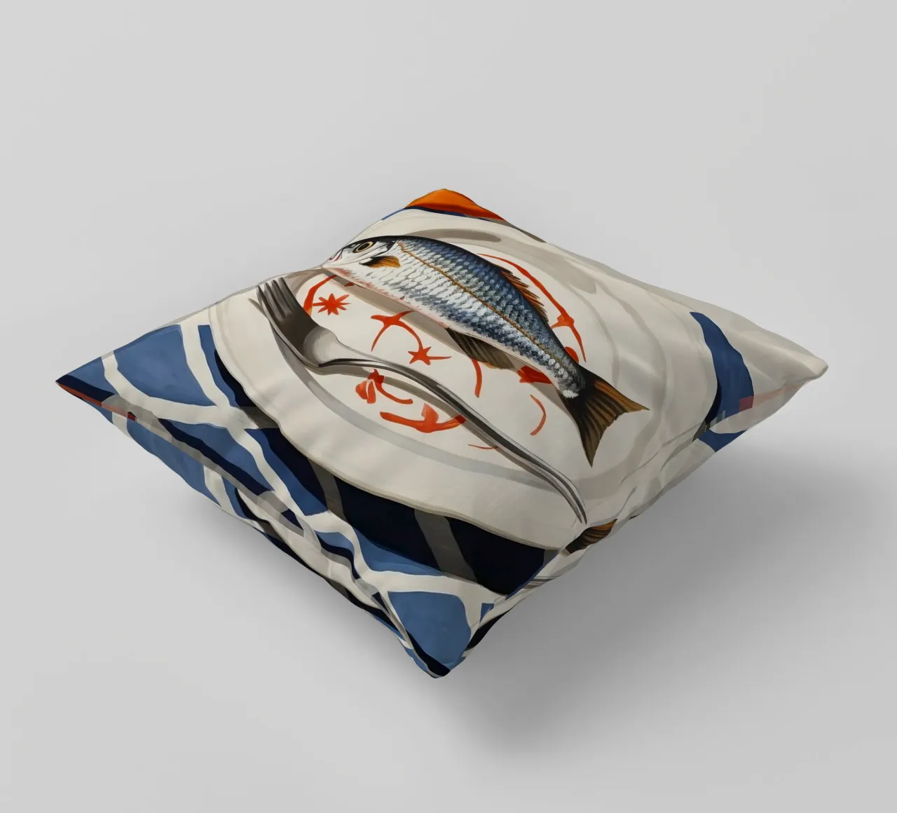 Boho Bella Vita 6 Fish 1 cuscino da Boho Print Collection