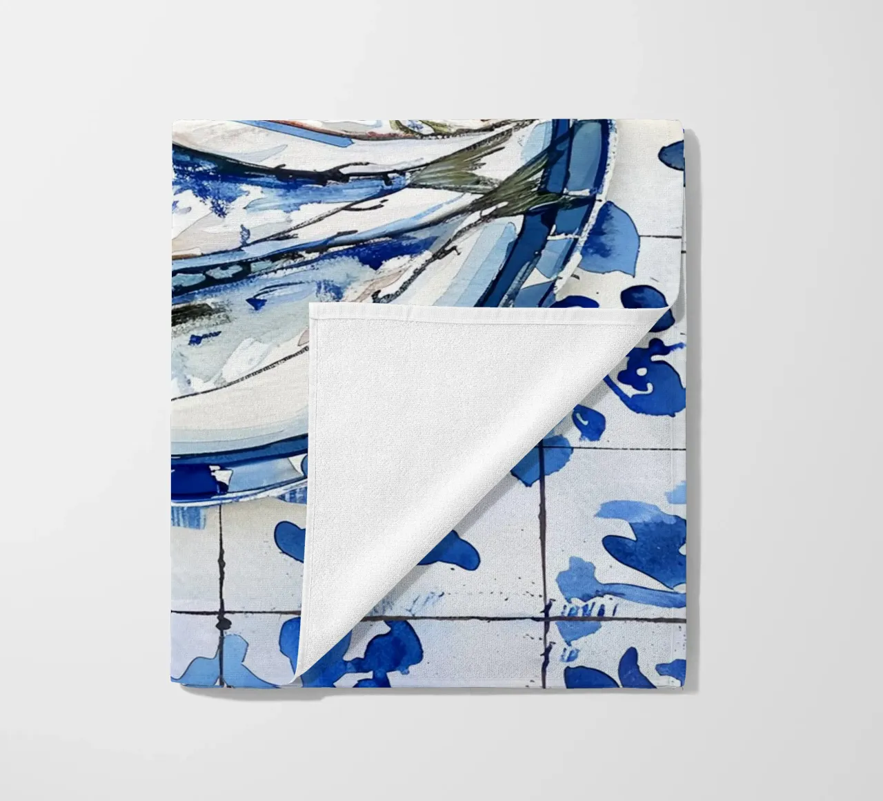 Boho Bella Vita 6 Fish 2 telo mare da Boho Print Collection