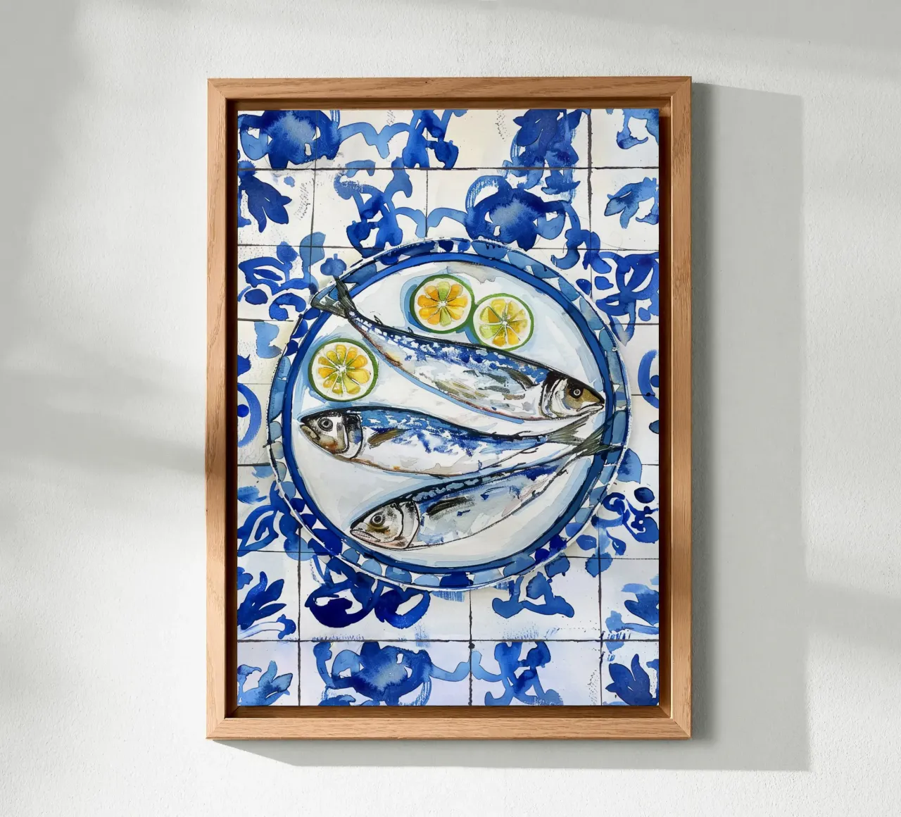 Boho Bella Vita 6 Fish 2 alluminio dibond da Boho Print Collection