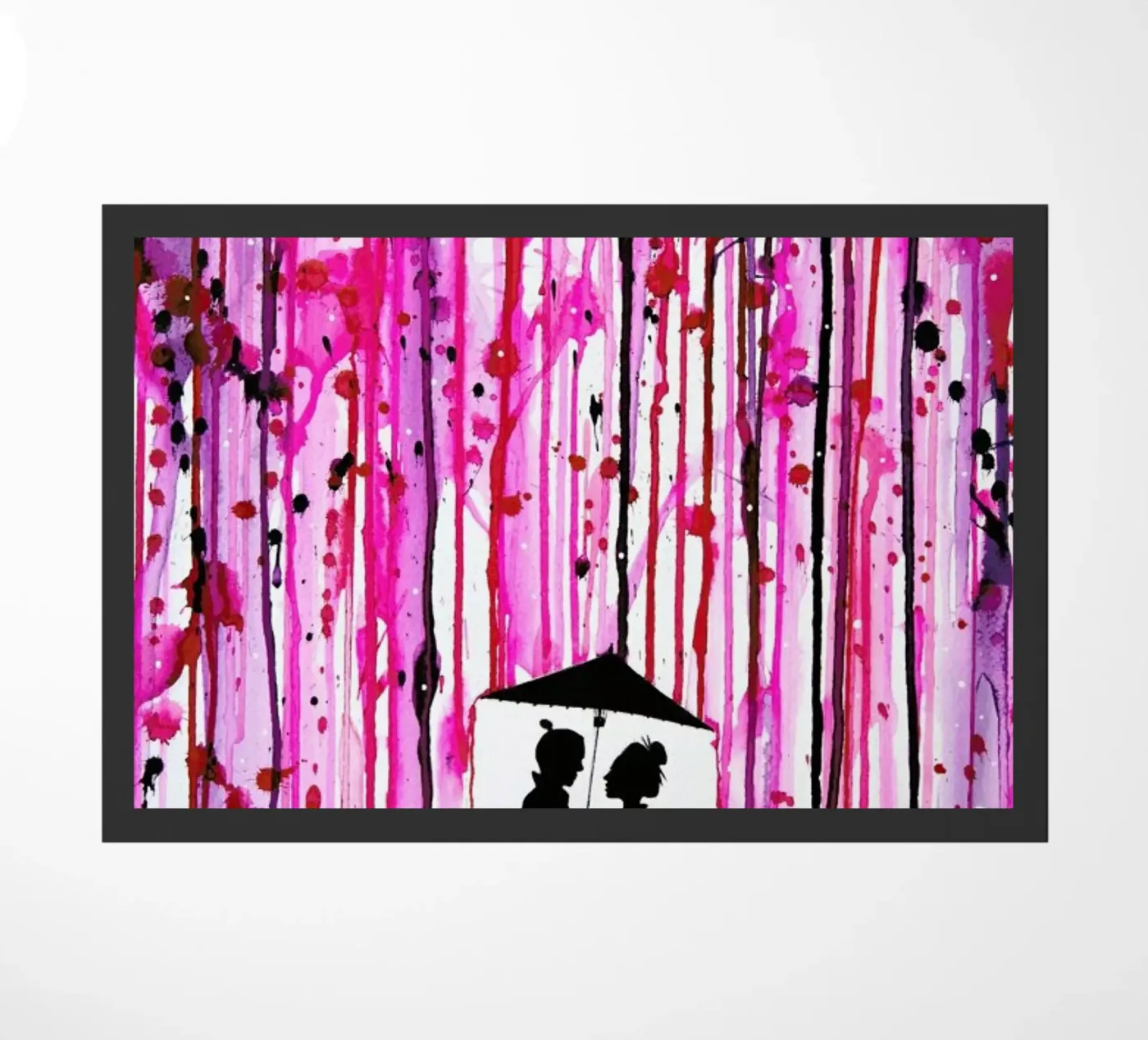 Wild Blossoms doormat by Marc Allante