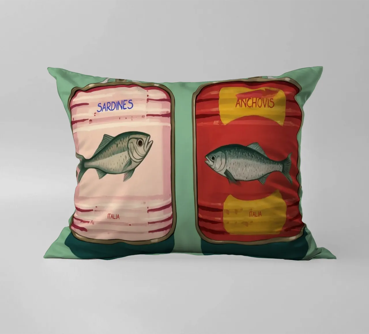 Boho Bella Vita 6 Fish 4 cuscino da Boho Print Collection