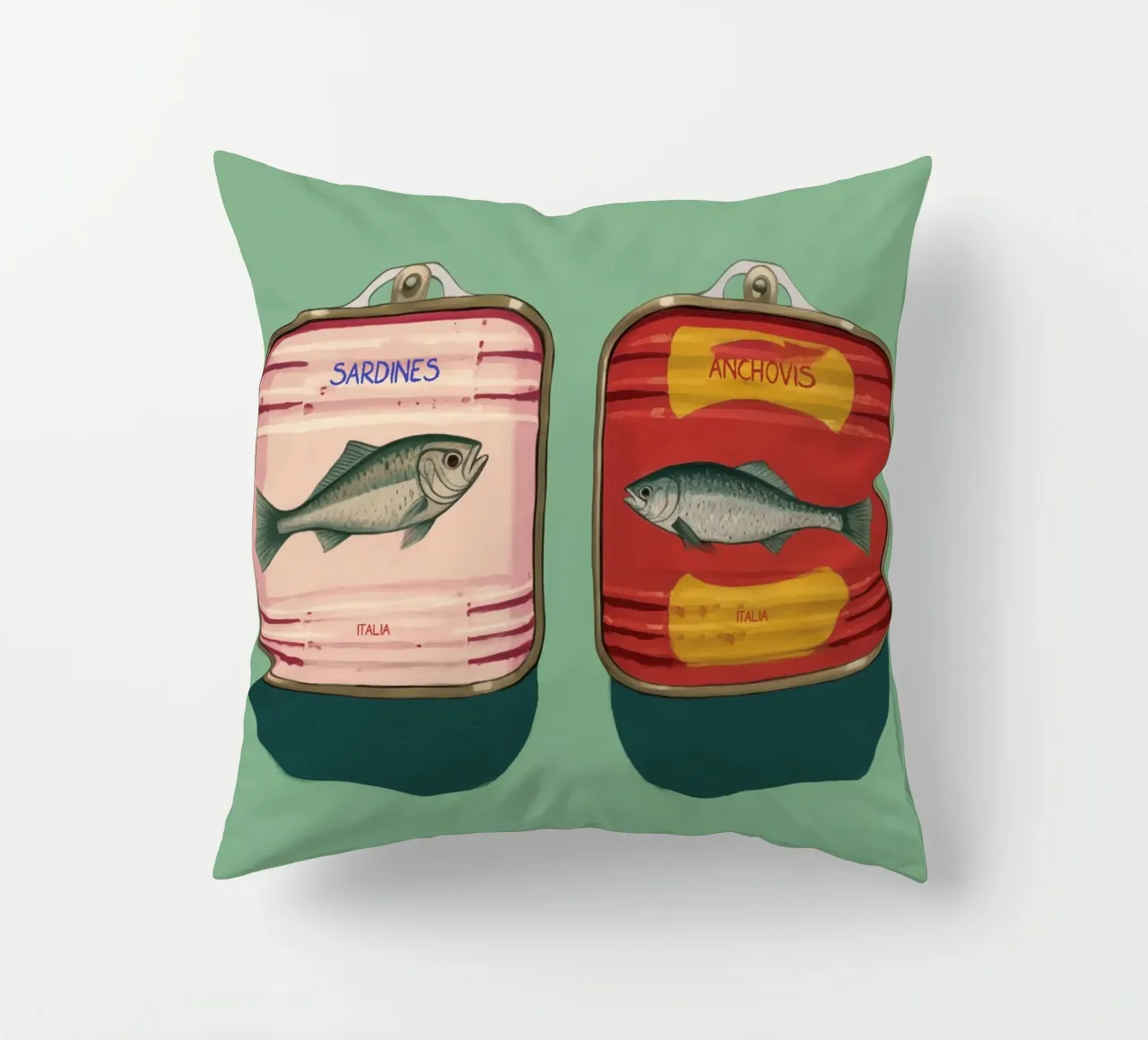 Boho Bella Vita 6 Fish 4 cuscino da Boho Print Collection