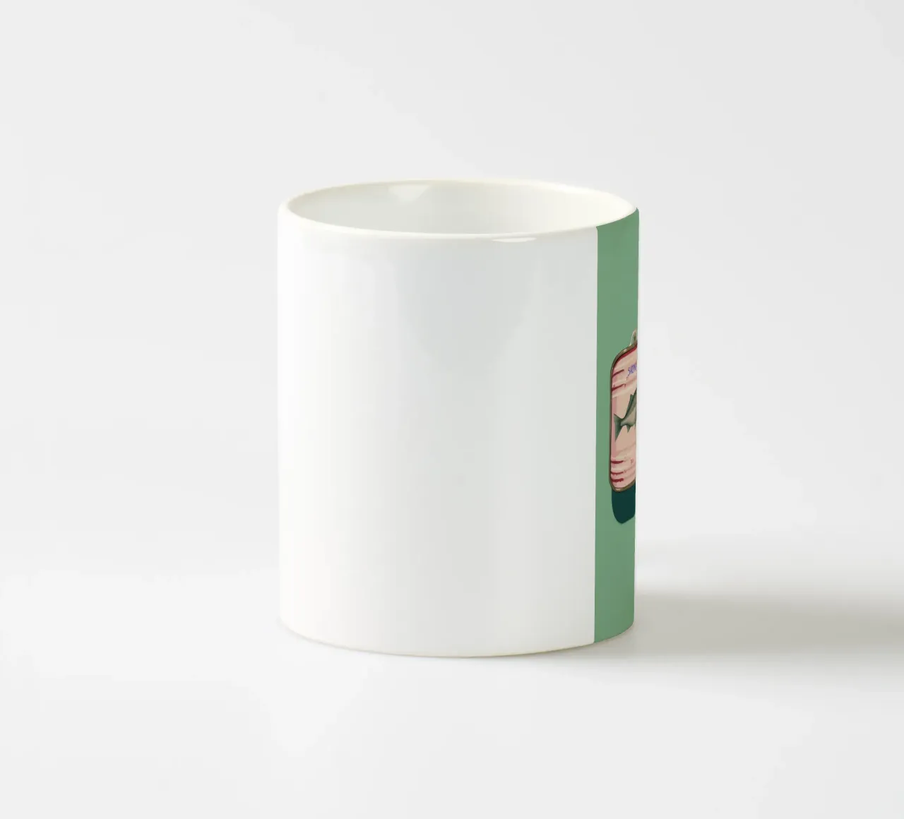 Boho Bella Vita 6 Fish 4 tazza in ceramica da Boho Print Collection
