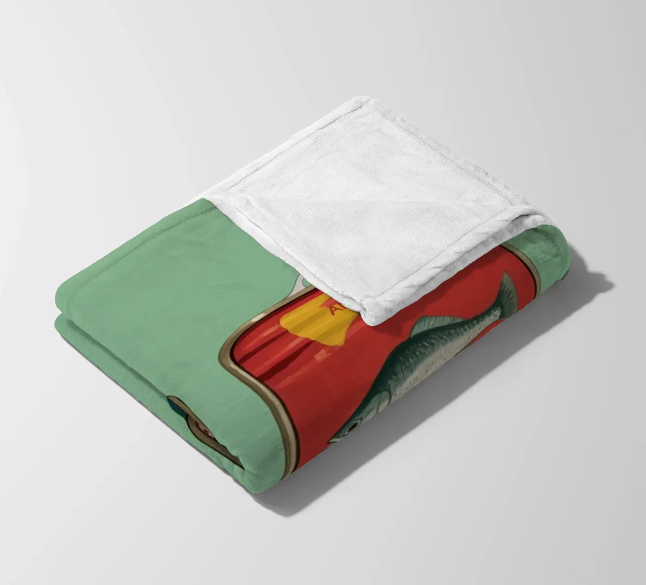 Boho Bella Vita 6 Fish 4 fleece blanket by Boho Print Collection
