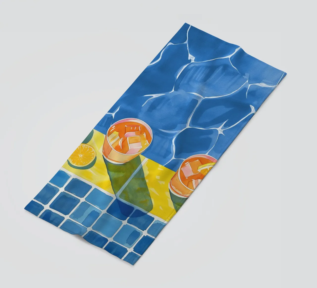 Boho Bella Vita 7 Drinks 1 telo mare da Boho Print Collection