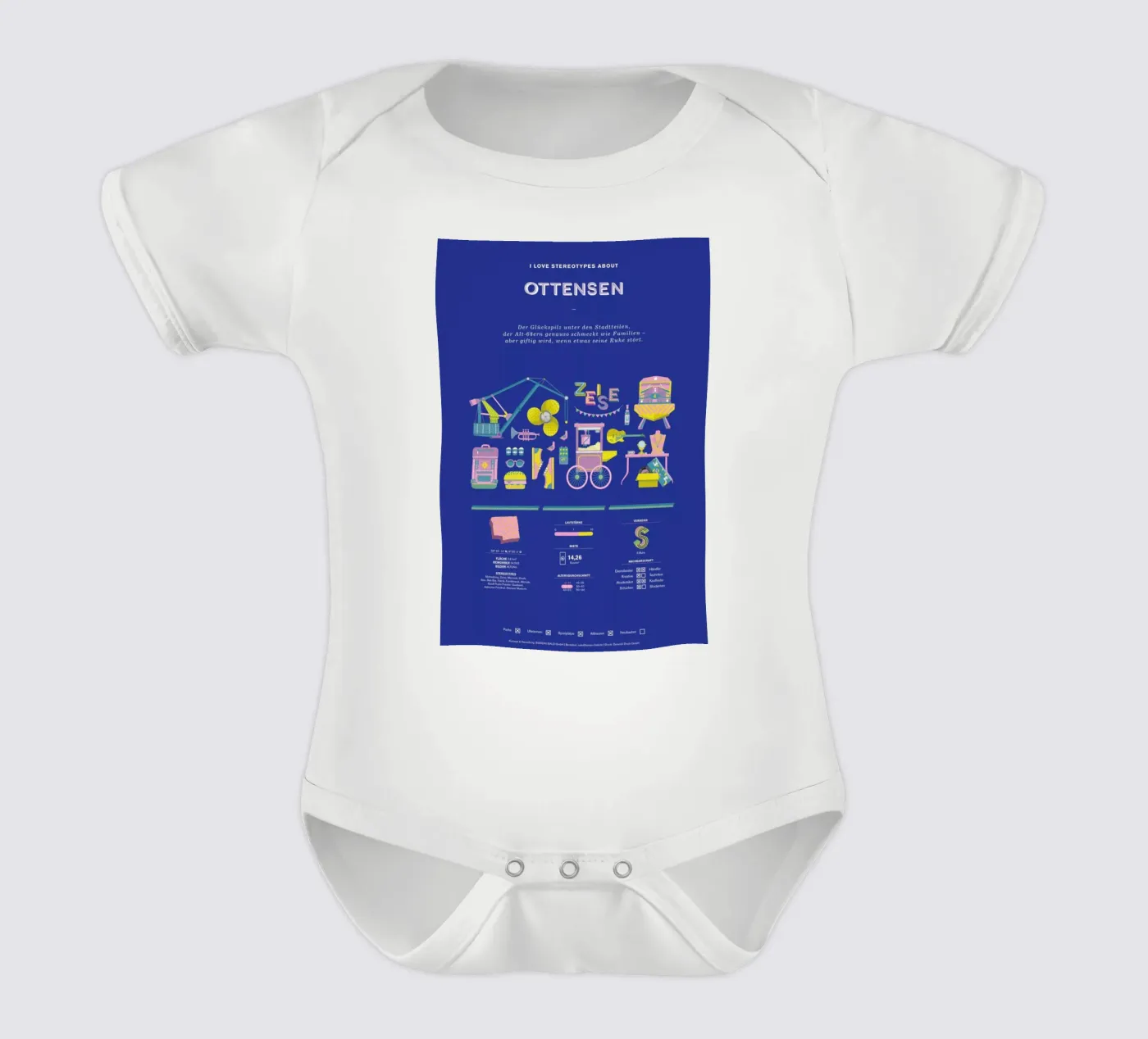 Ottensen body bébé de Bureau Bald GmbH