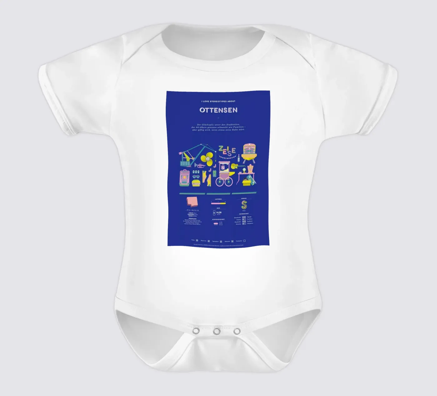 Ottensen body bébé de Bureau Bald GmbH