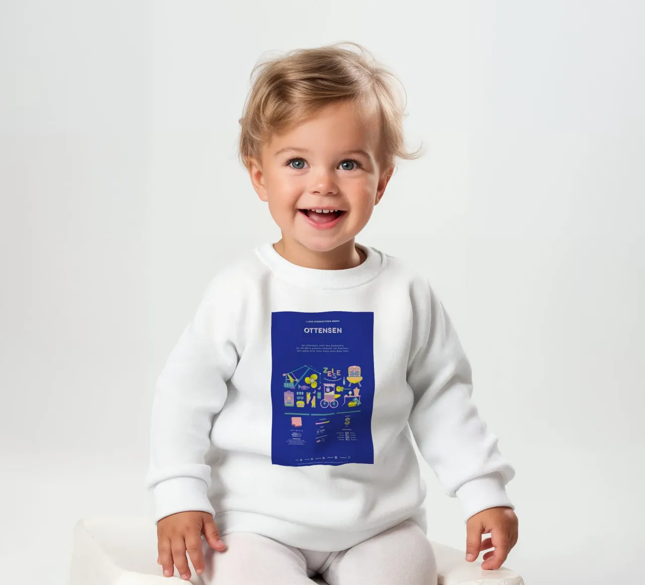 Ottensen felpa neonato da Bureau Bald GmbH
