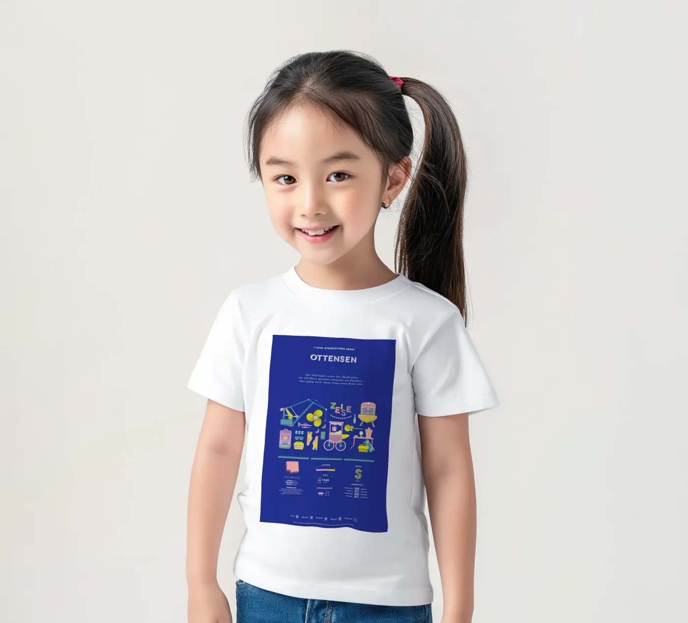 Ottensen t-shirt bambini da Bureau Bald GmbH