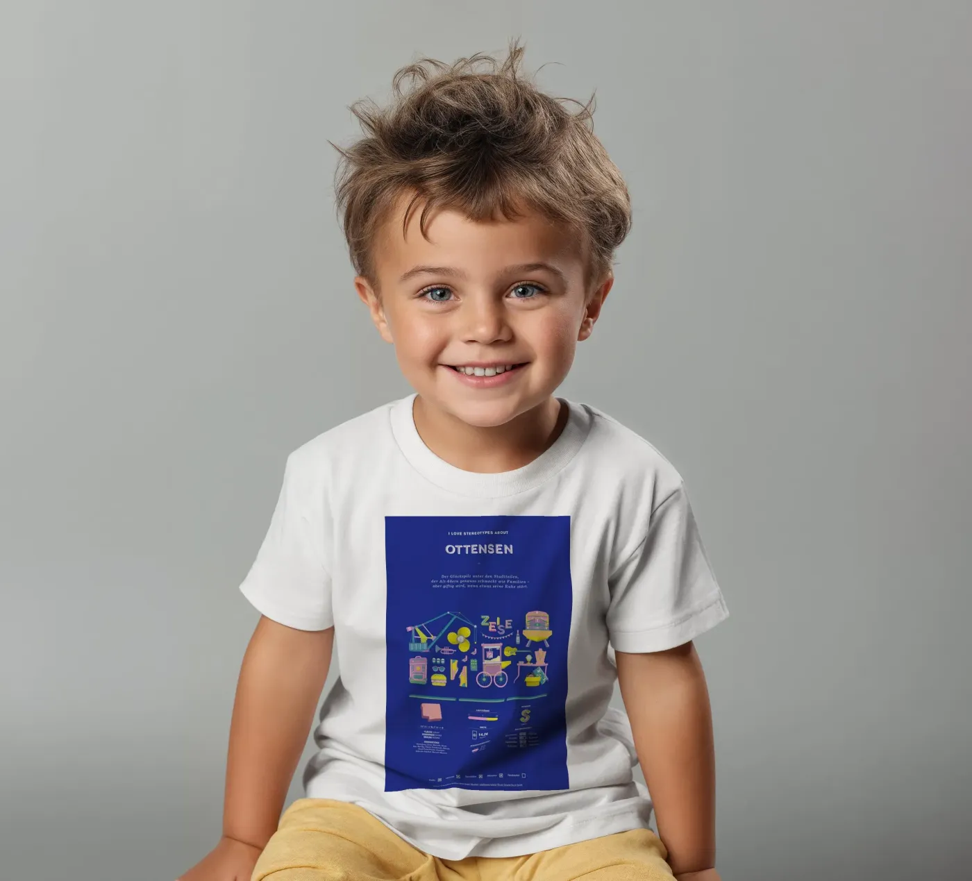 Ottensen t-shirt bambini da Bureau Bald GmbH