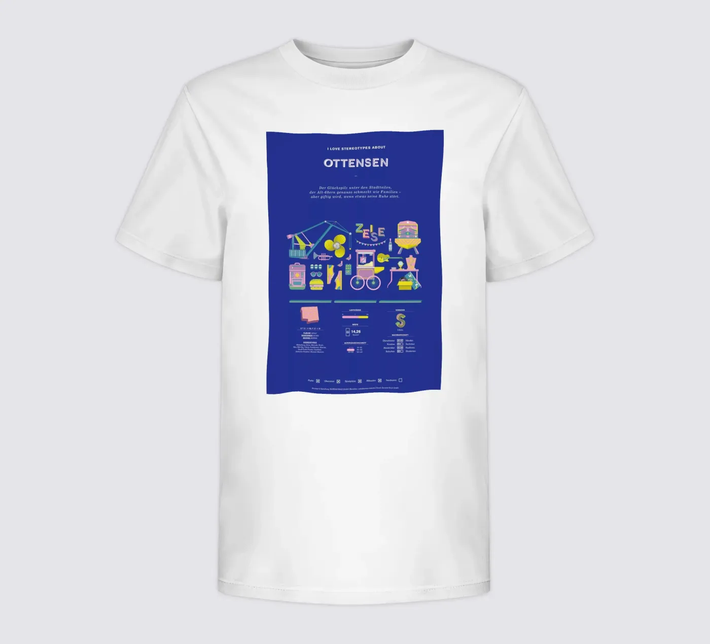 Ottensen t-shirt bambini da Bureau Bald GmbH