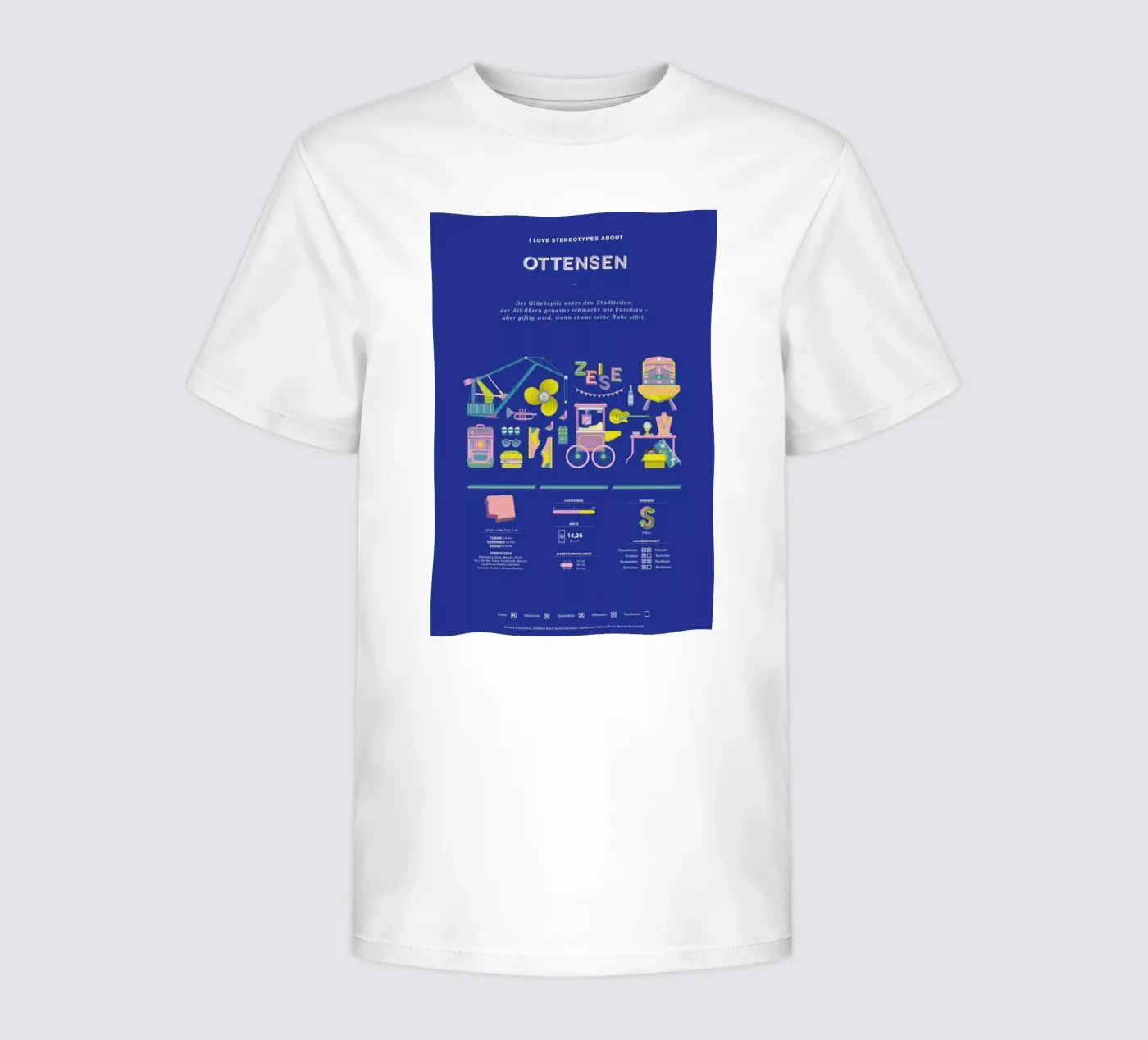 Ottensen t-shirt bambini da Bureau Bald GmbH
