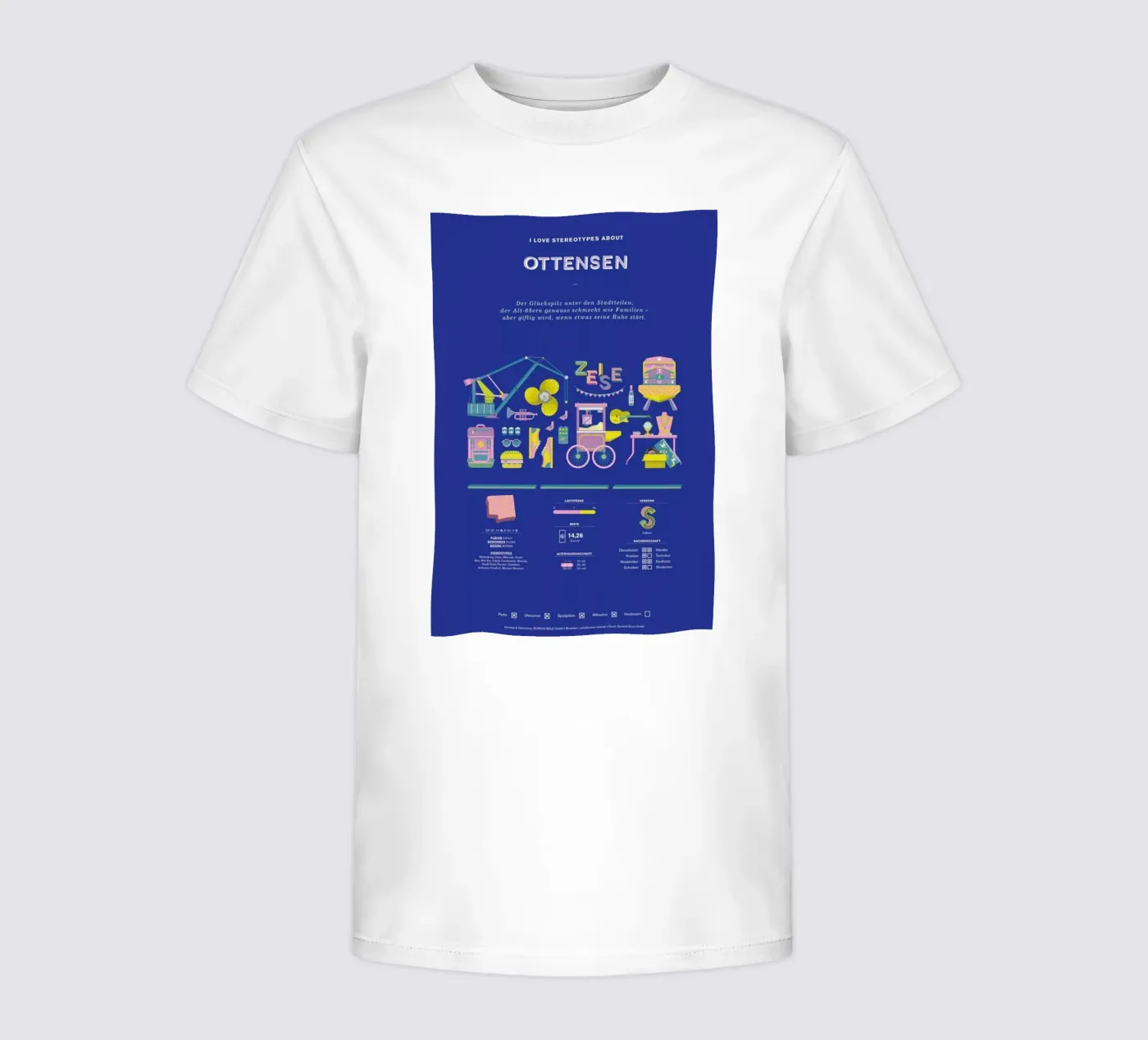 Ottensen t-shirt bambini da Bureau Bald GmbH