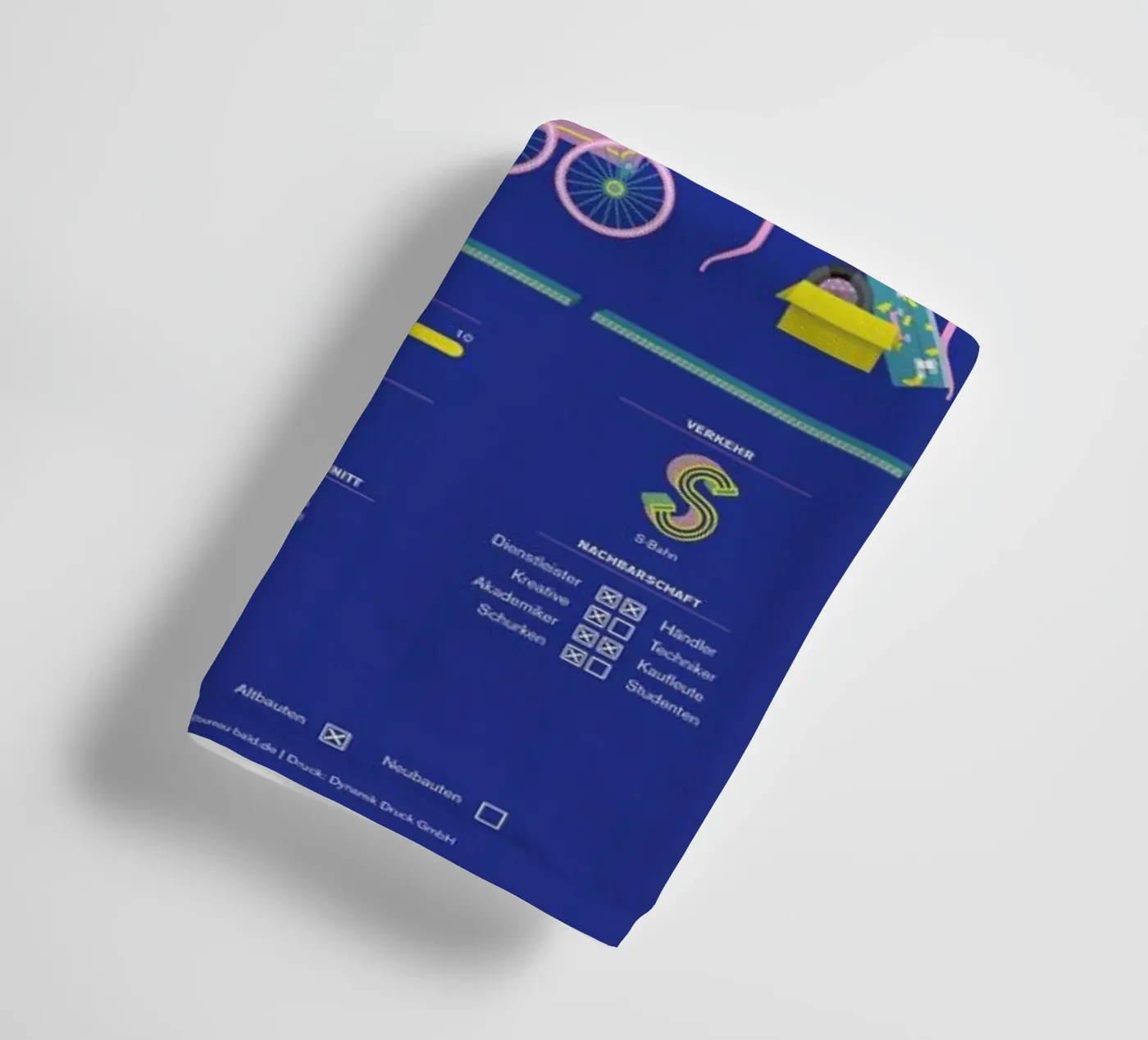 Ottensen badhanddoek van Bureau Bald GmbH