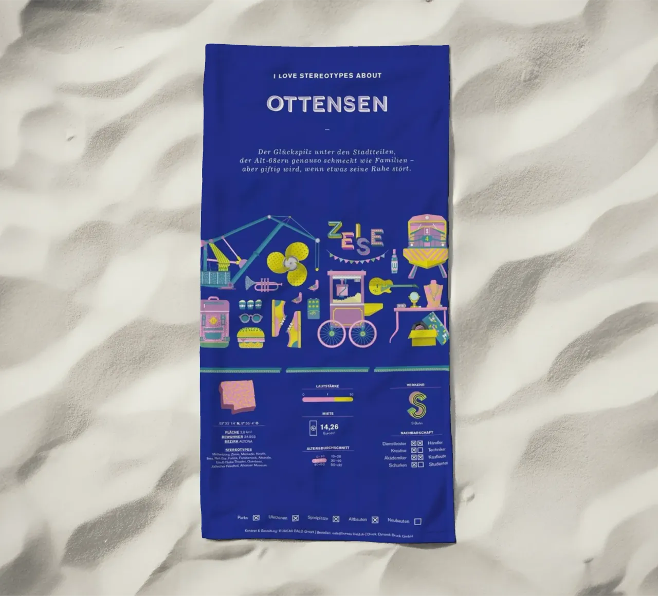 Ottensen telo mare da Bureau Bald GmbH