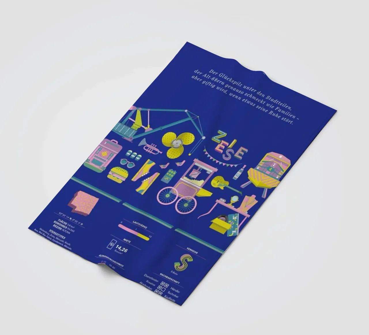 Ottensen Fleecedecke von Bureau Bald GmbH