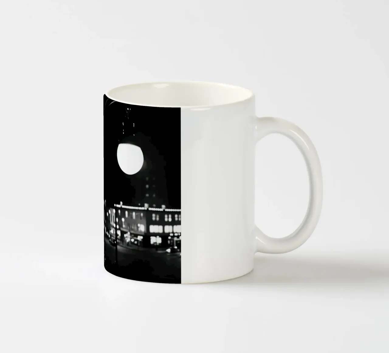 Luci notturne tazza in ceramica da Black & White