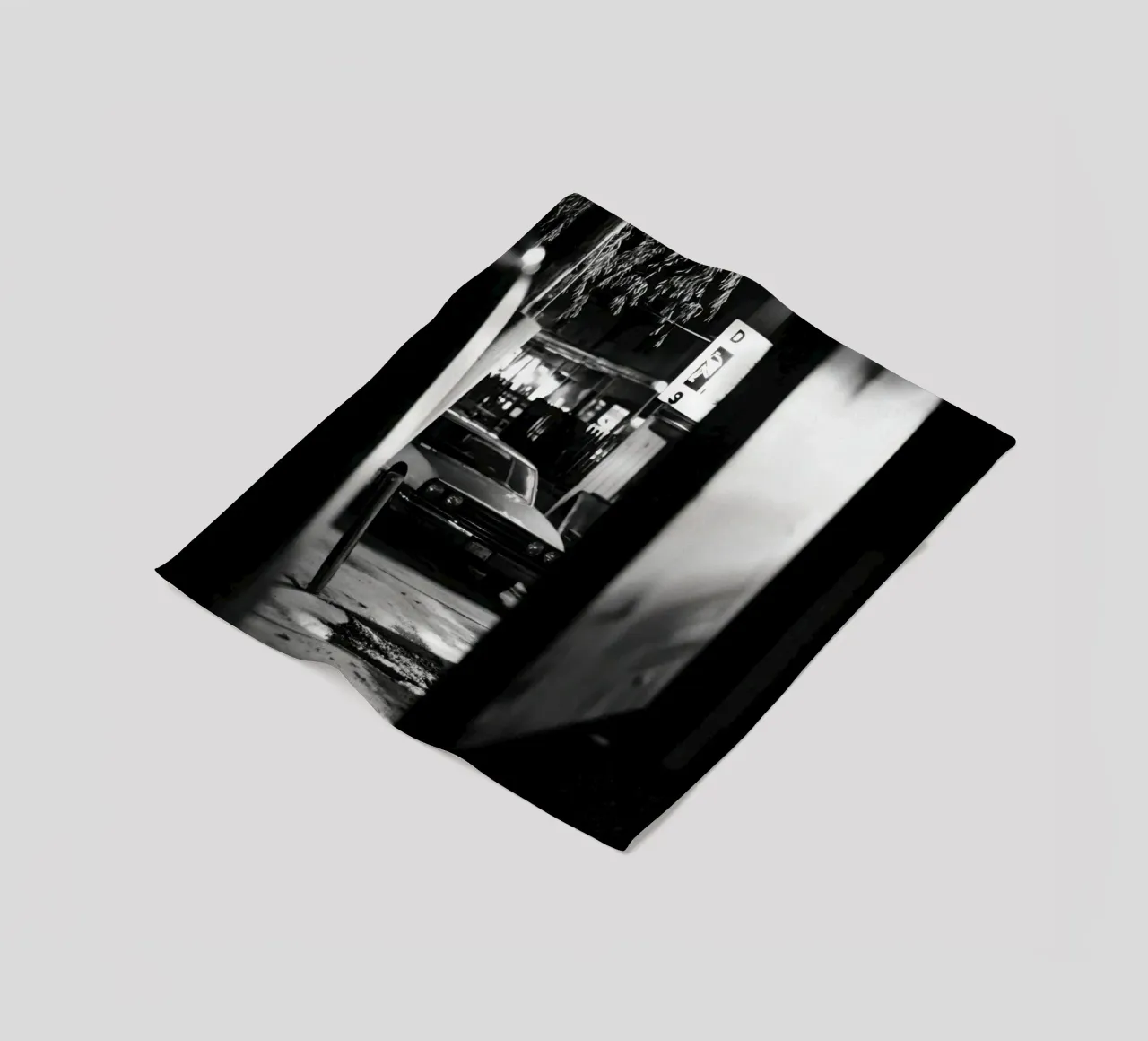 Rifugio notturno coperta in pile da Black & White