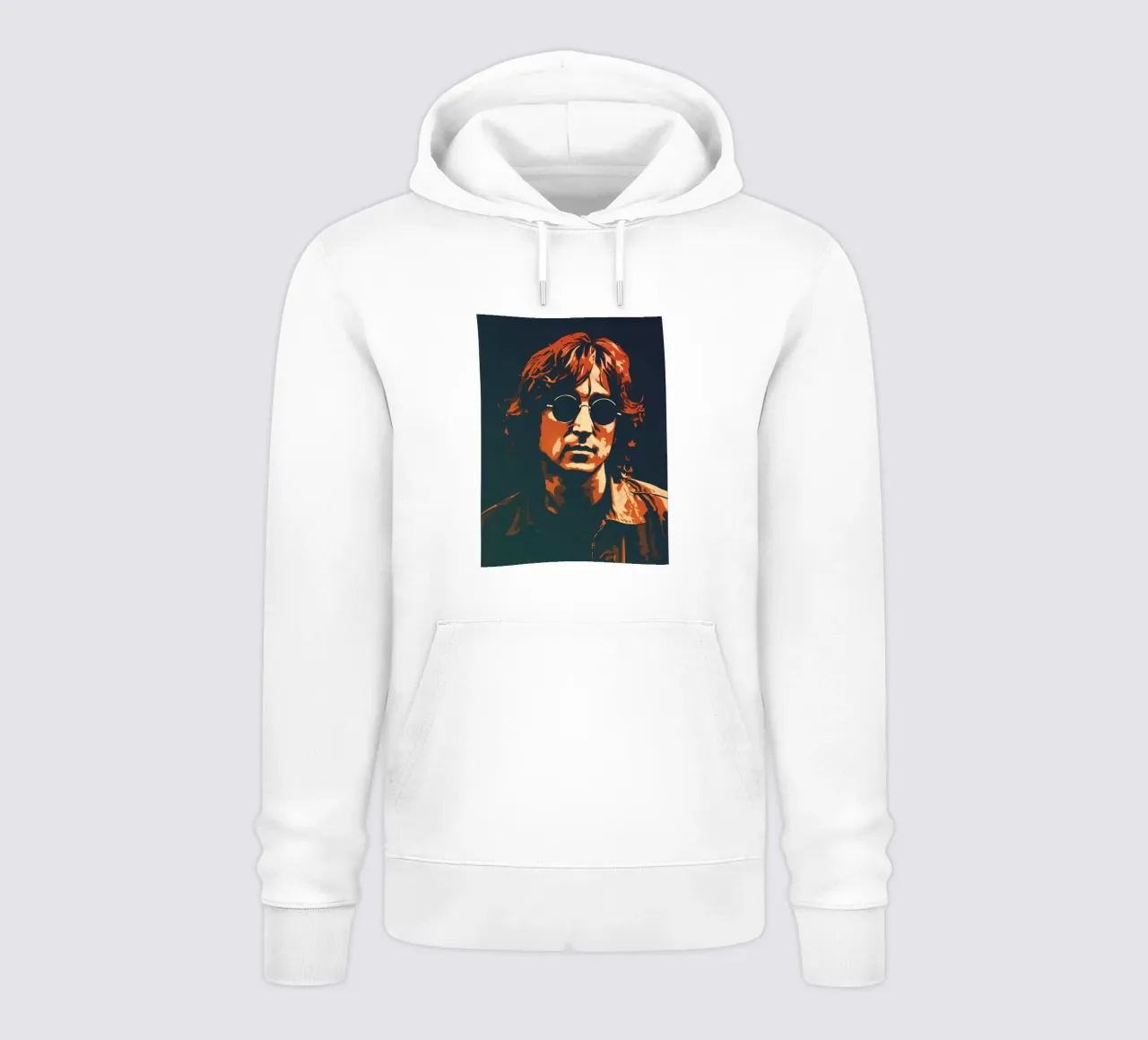 John Lennon Canvas Art hoodie by music soul