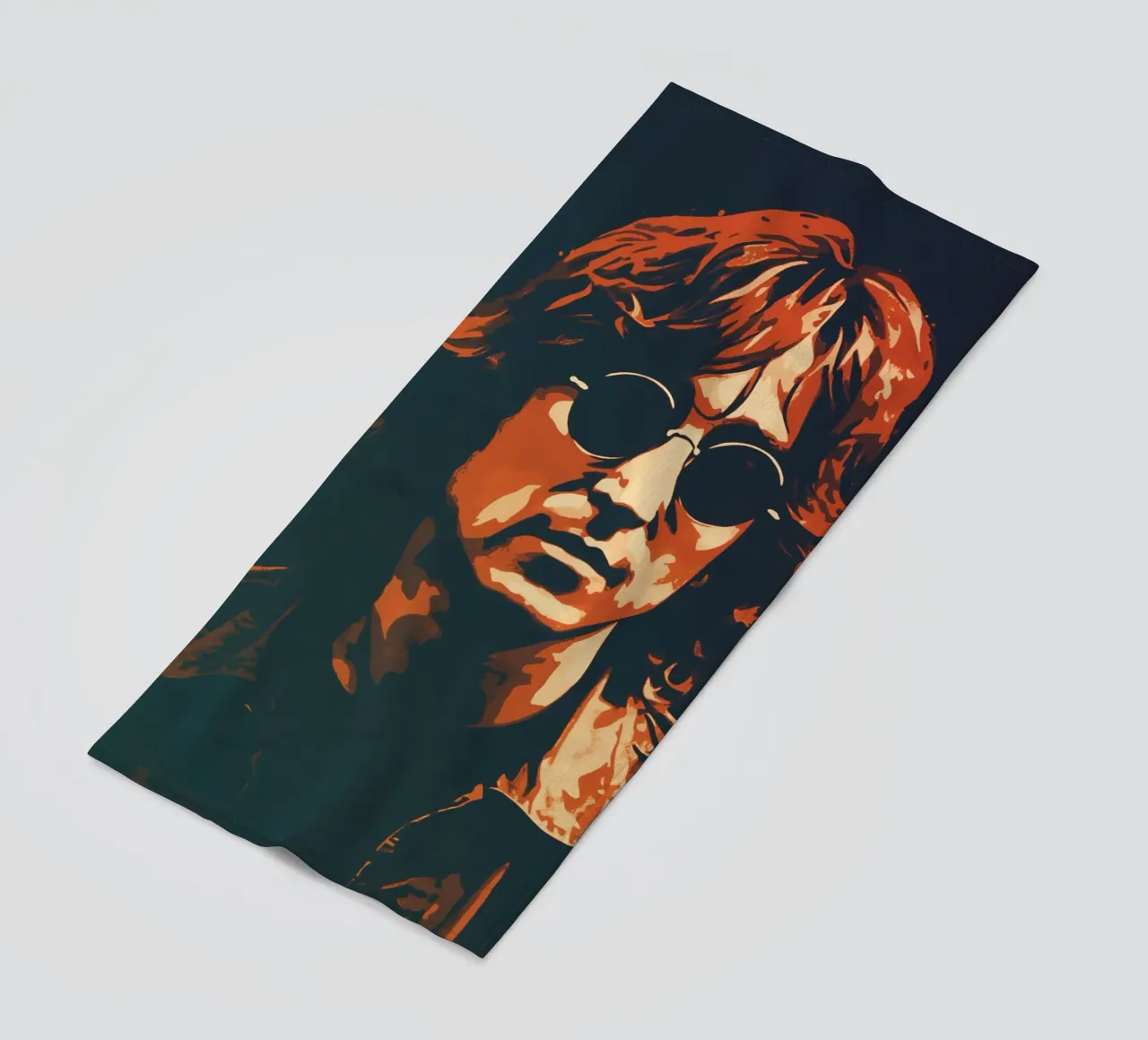 Art sur toile de John Lennon serviette de plage de music soul