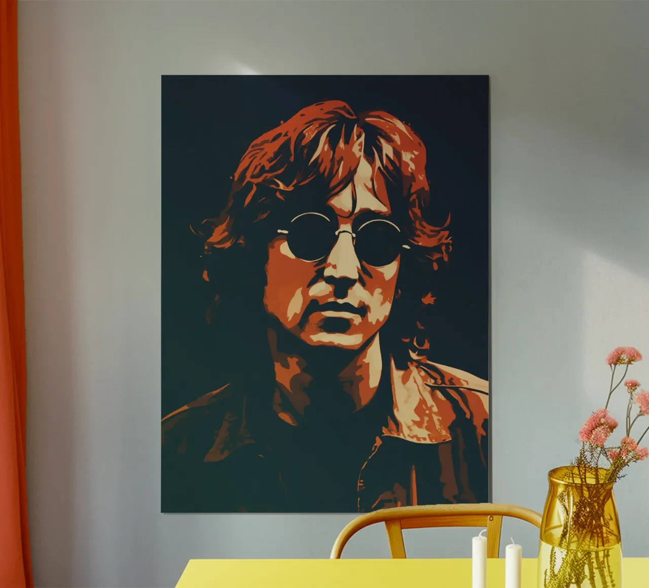 Art sur toile de John Lennon hahnemühle de music soul