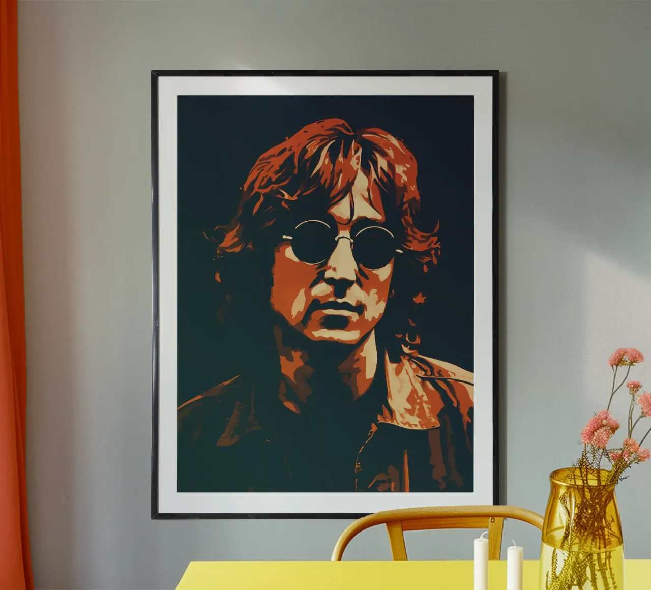 Art sur toile de John Lennon hahnemühle de music soul