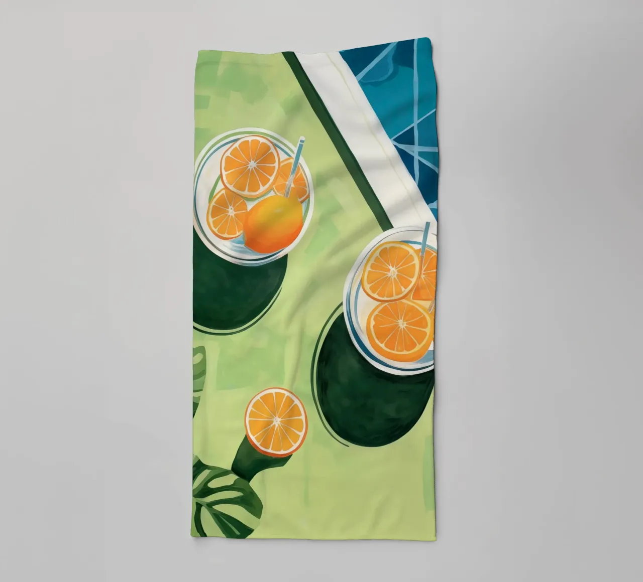 Boho Bella Vita 7 Drinks 2 asciugamano da bagno da Boho Print Collection