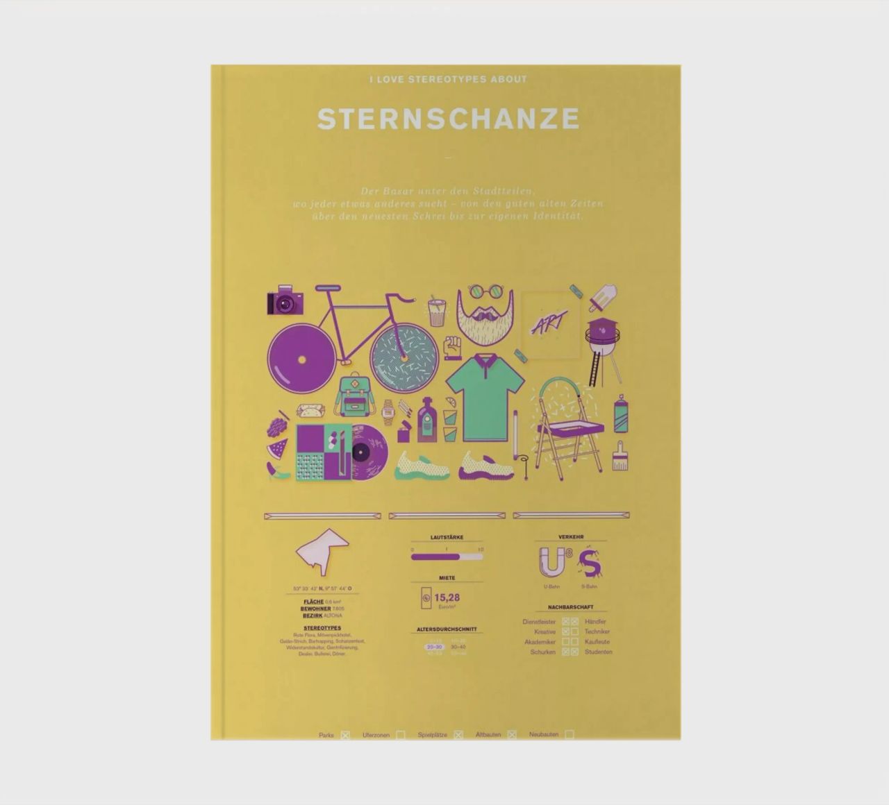 Sternschanze notebook by Bureau Bald GmbH