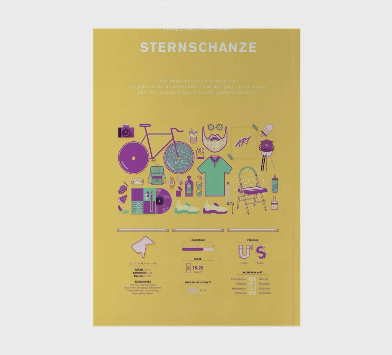 Sternschanze notebook by Bureau Bald GmbH