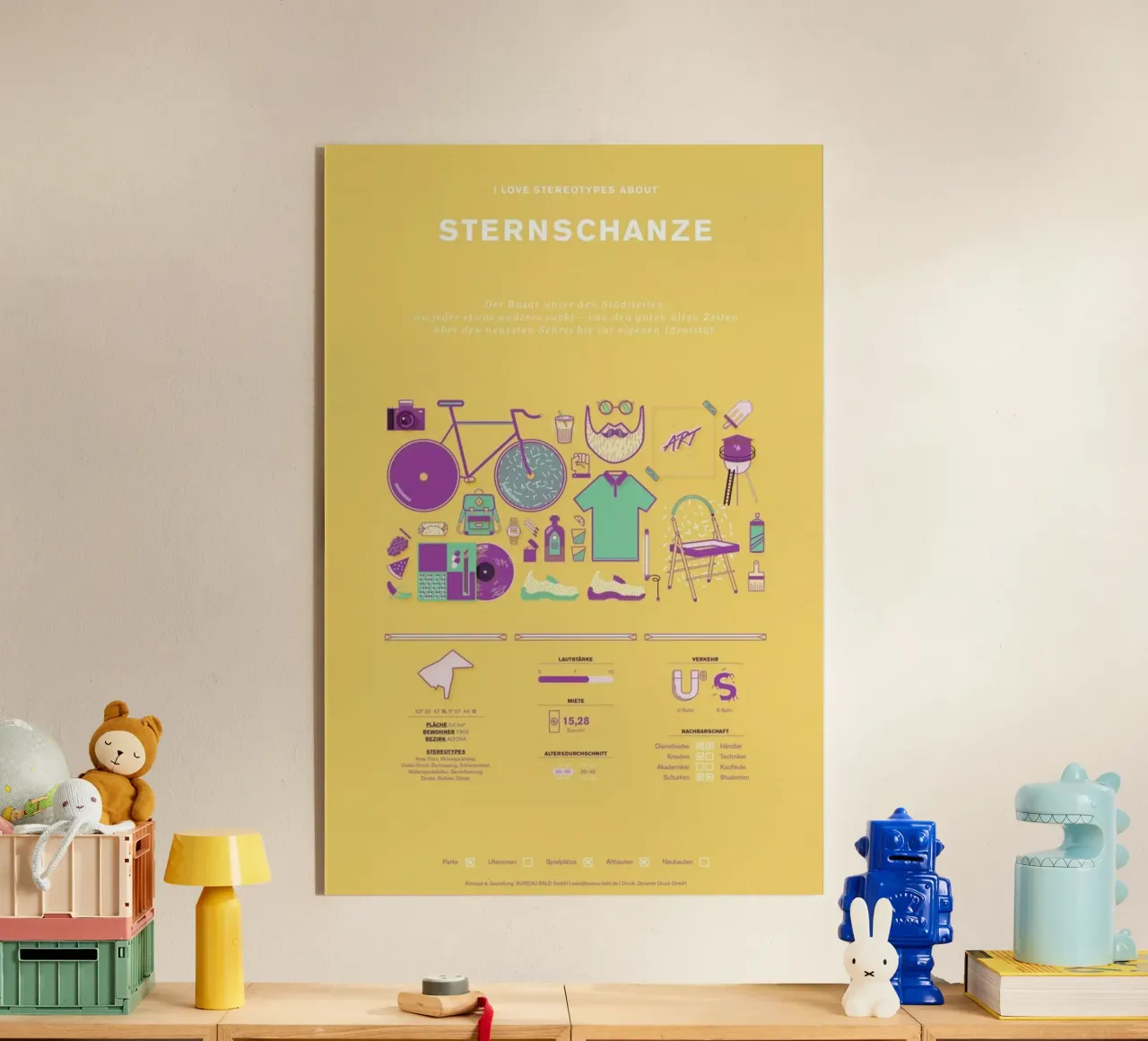 Sternschanze plexiglass da Bureau Bald GmbH