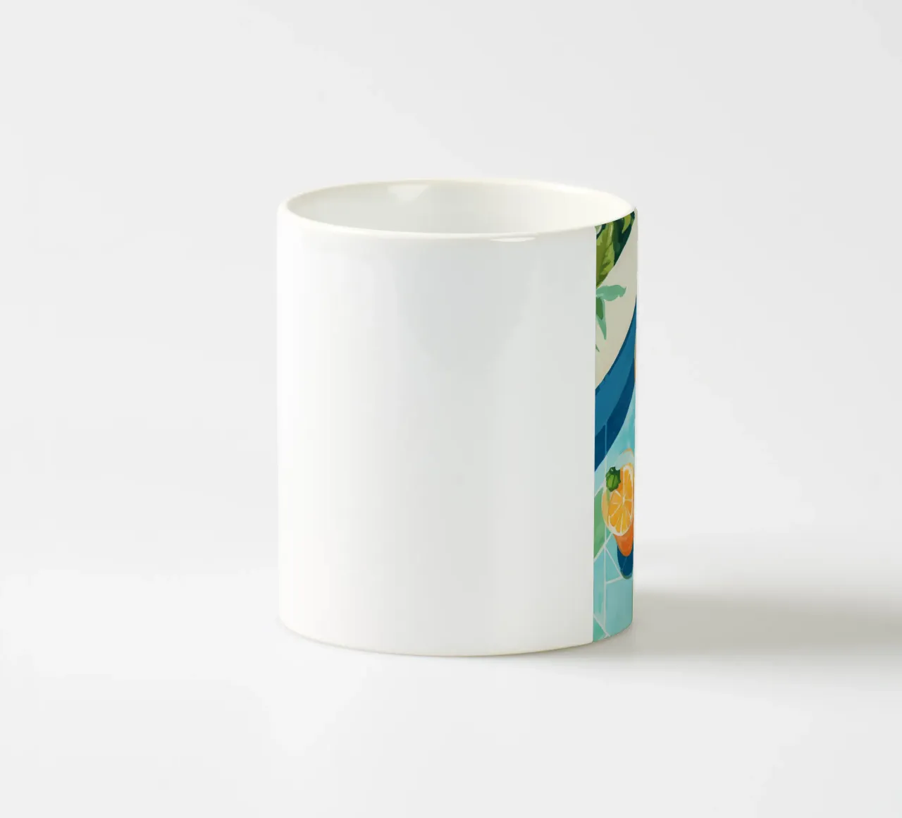 Boho Bella Vita 7 Drinks 4 tazza in ceramica da Boho Print Collection