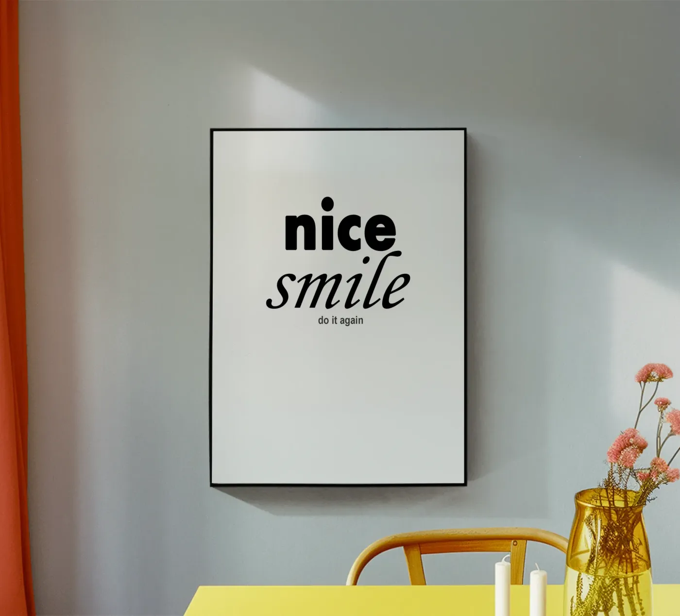 Bel sorriso plexiglass da WORD & WONDER