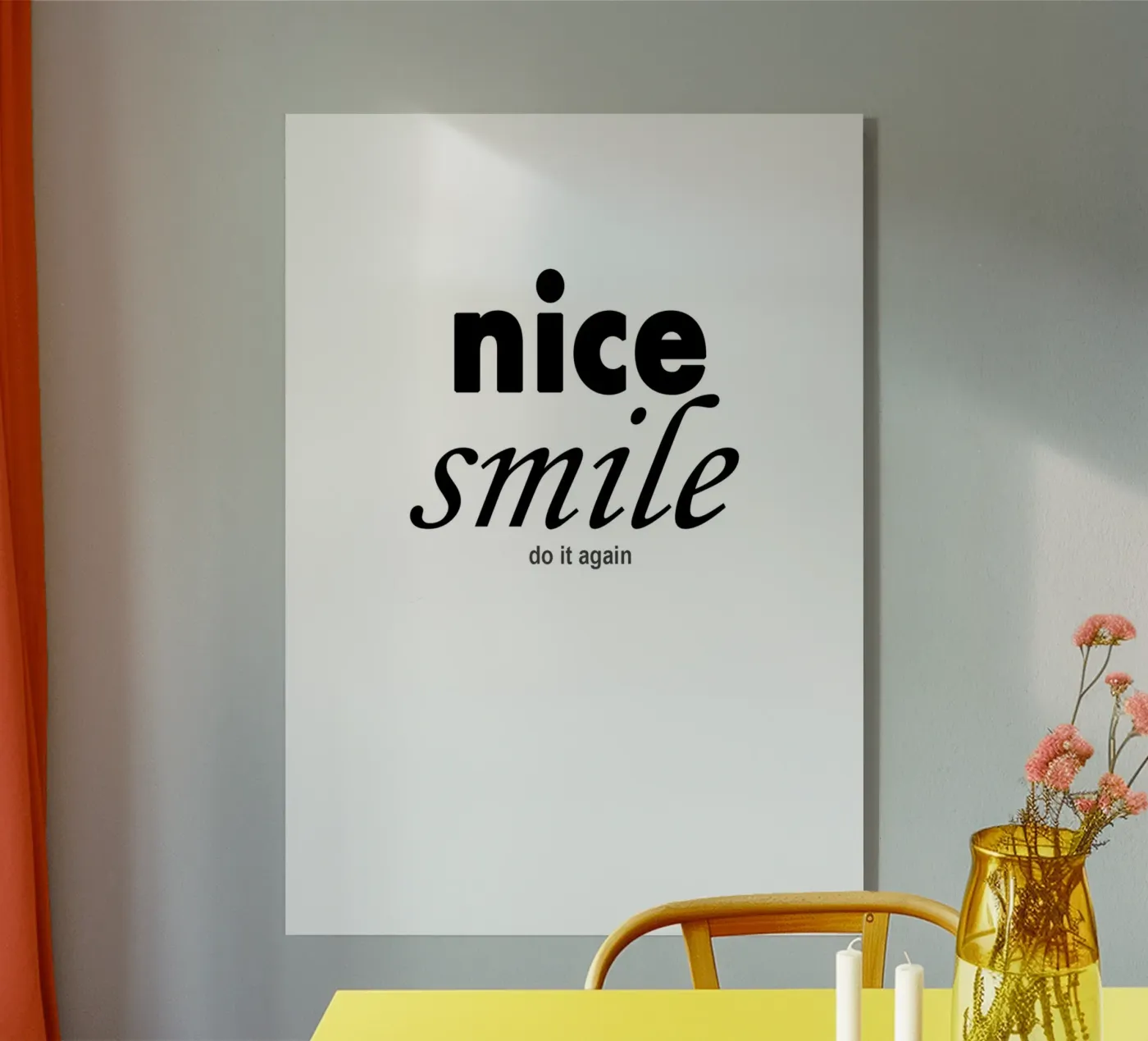 Bel sorriso plexiglass da WORD & WONDER