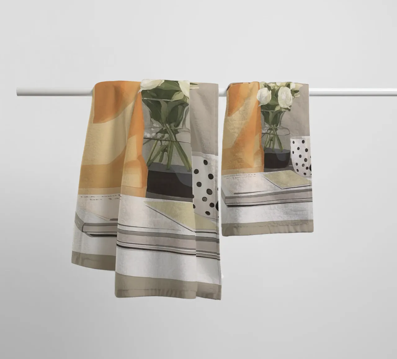 Boho Bella Vita 8 Still 4 asciugamano da bagno da Boho Print Collection