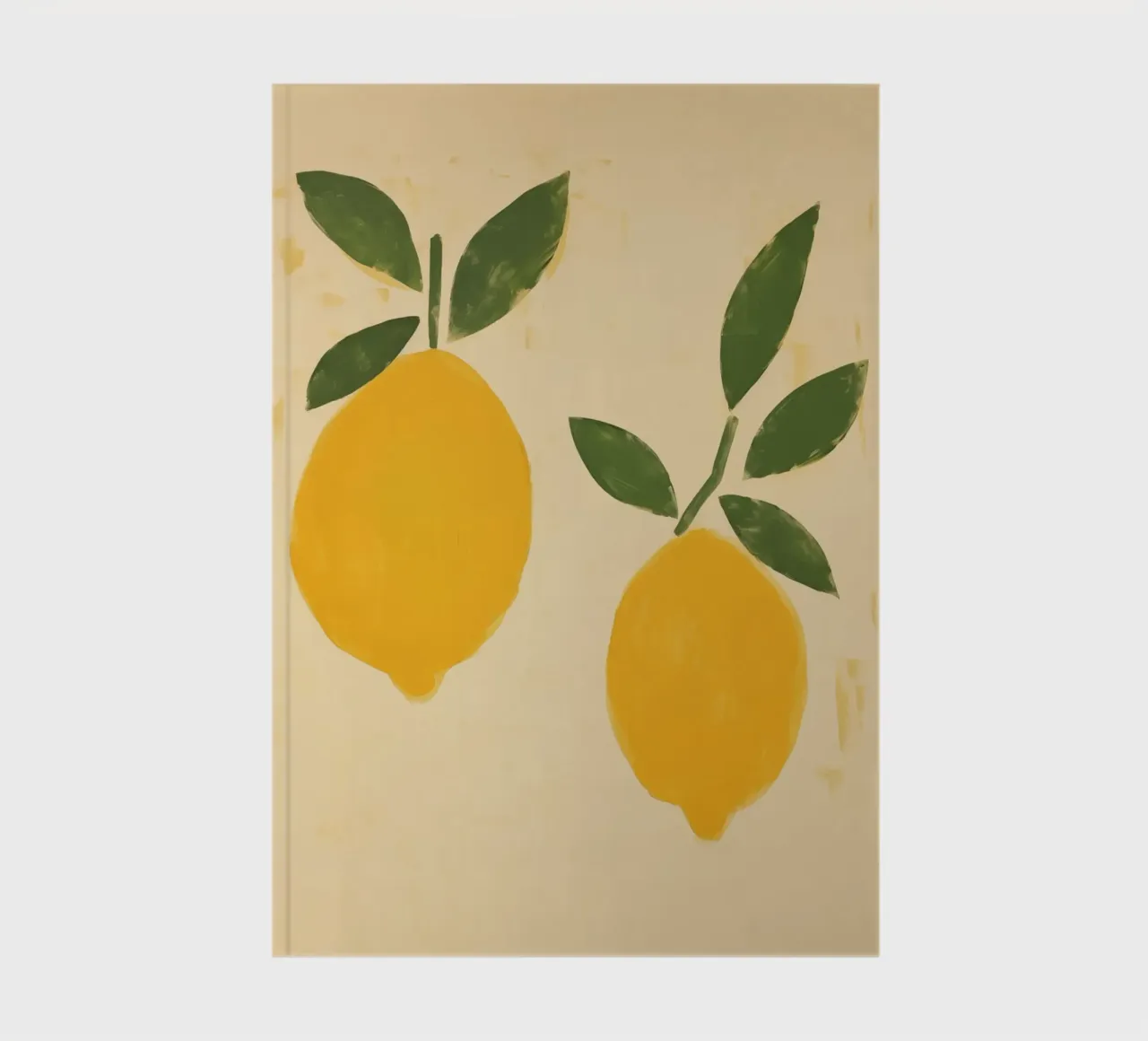 Boho Bella Vita 9 Lemons 3 notebook by Boho Print Collection