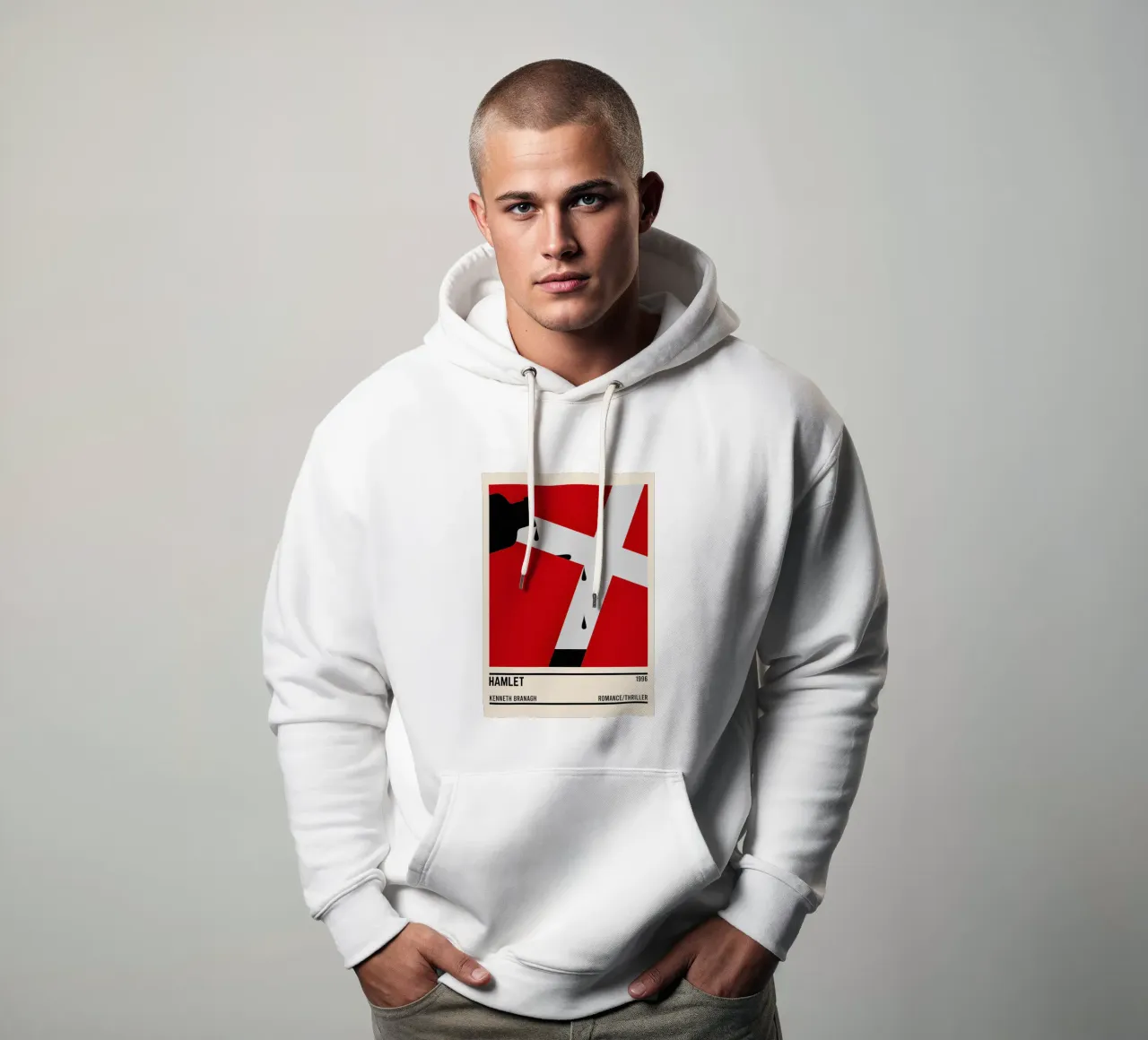 Hamlet felpa con cappuccio da TheArtstudio