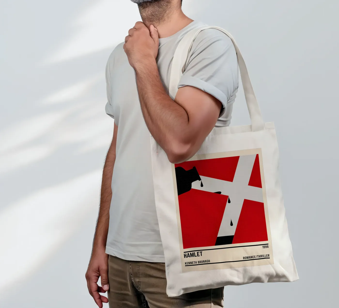 Hamlet tote bag by TheArtstudio