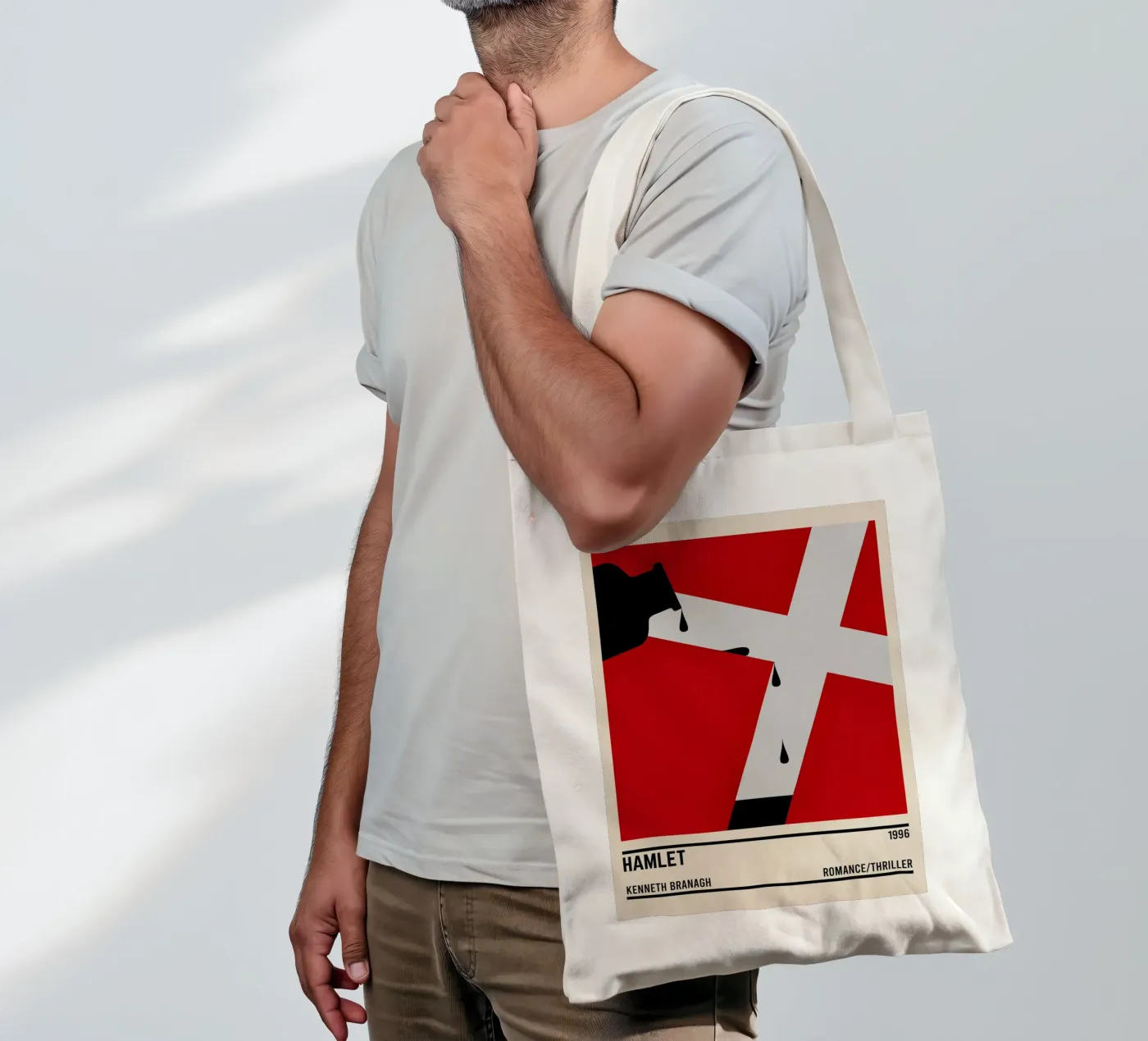 Hamlet tote bag by TheArtstudio