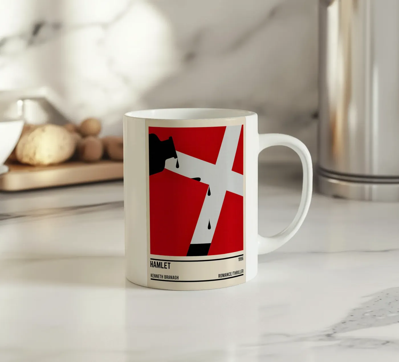 Hamlet tazza in ceramica da TheArtstudio