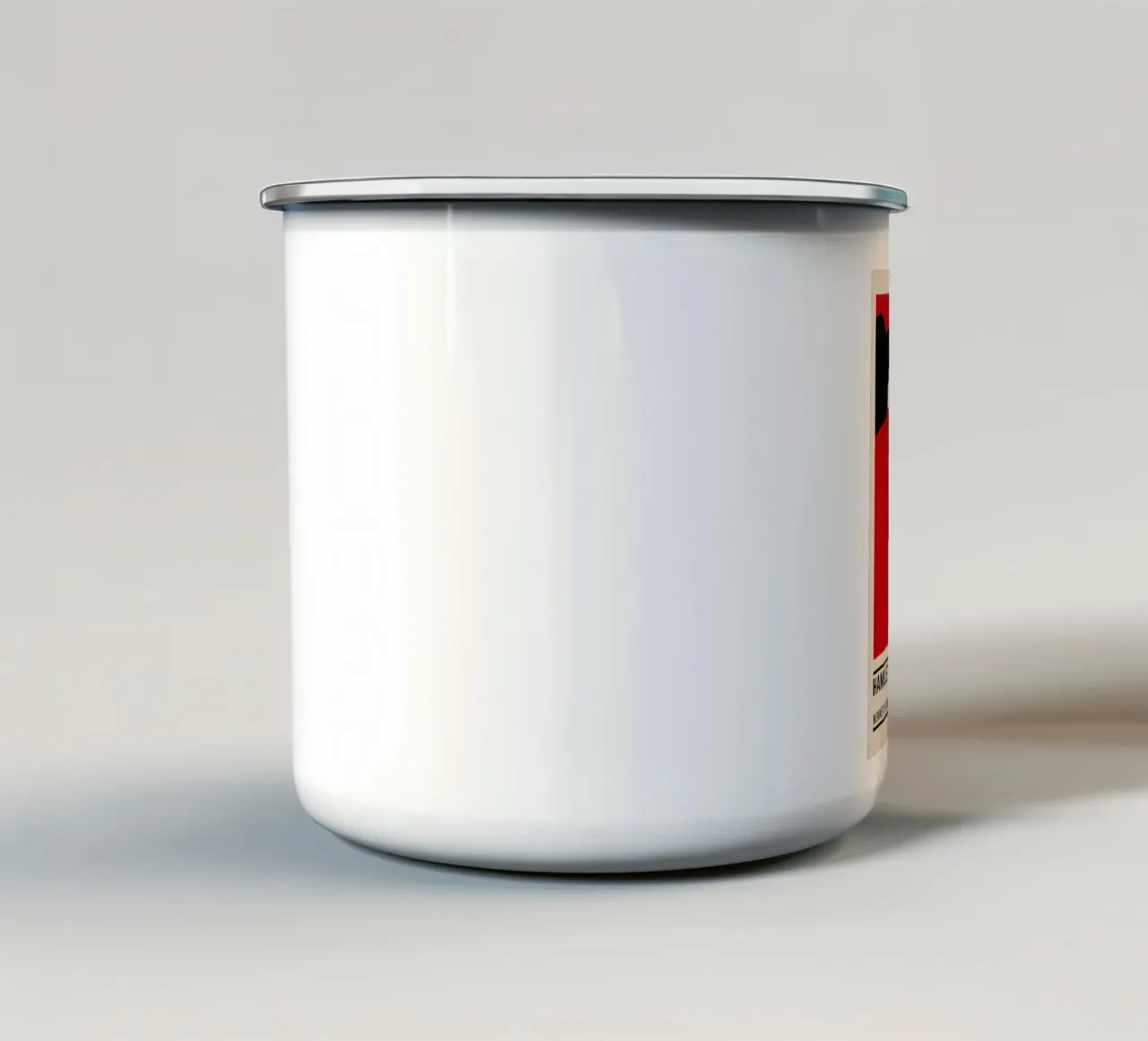 Hamlet tazza in smalto da TheArtstudio